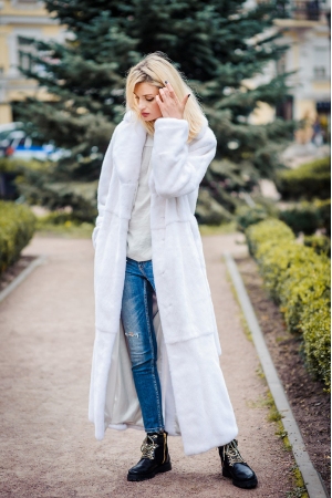 Шуба з норки