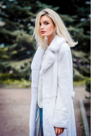 Шуба из норки