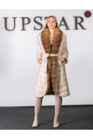 Шуба из норки