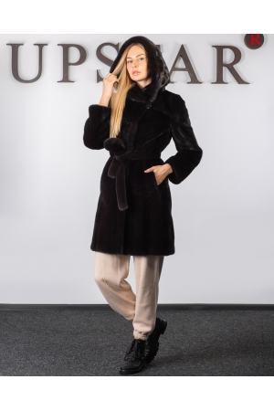 Шуба из норки