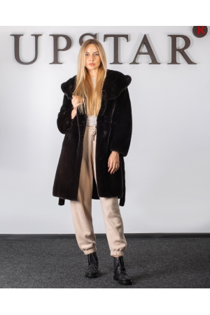 Шуба из норки