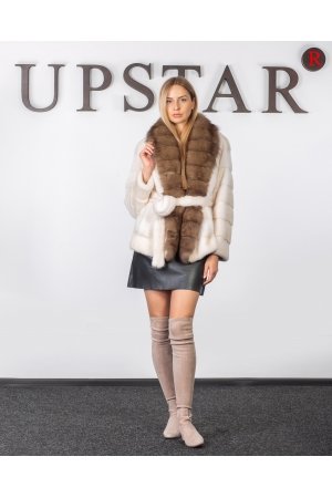 Шуба из норки