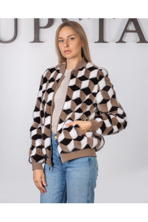 Шуба из норки