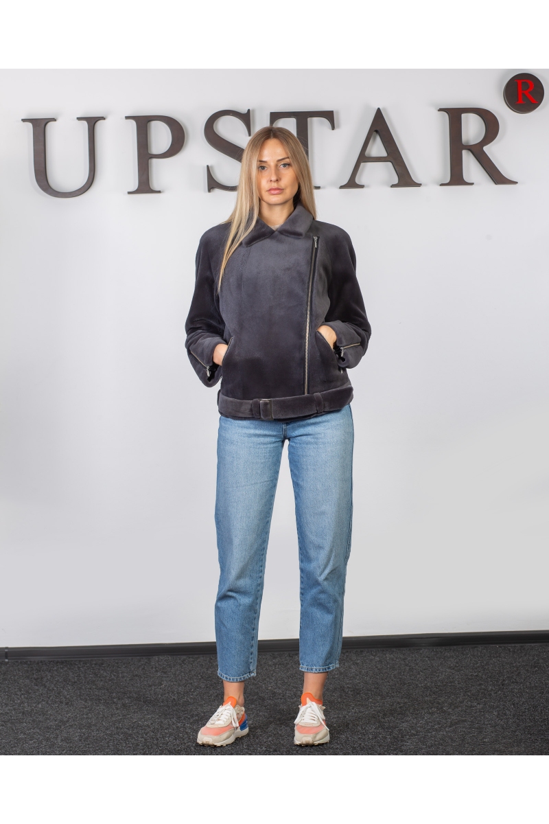 Fur coat 01-05-658- Ep.Grey