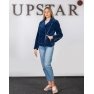 Fur coat 01-05-658-Ep.Snorkel blue