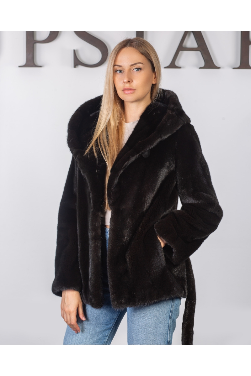 Фото - Шуба з норки 