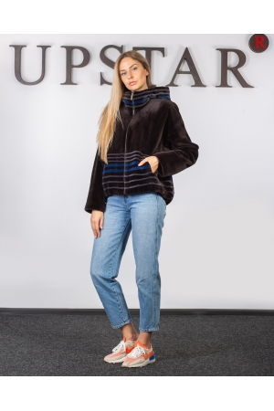 Шуба из норки