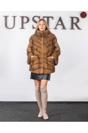 Шуба из куницы