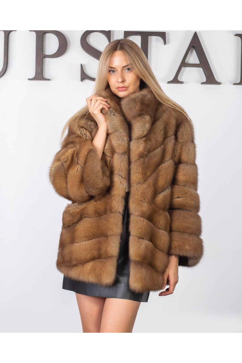 Фото - Шуба із куниці 