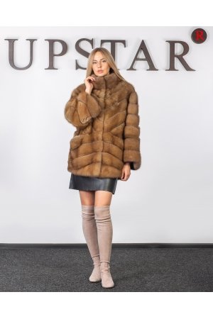 Шуба из куницы