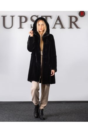 Шуба из норки