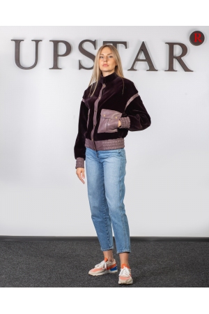 Шуба из норки