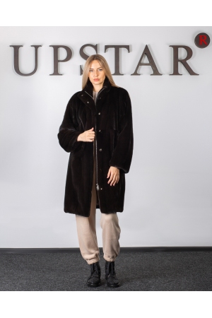 Шуба из норки