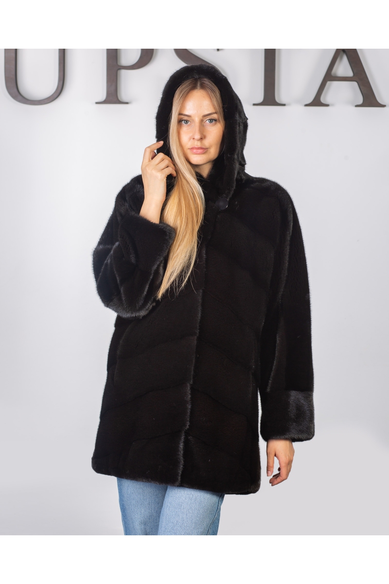 Фото - Шуба из норки 