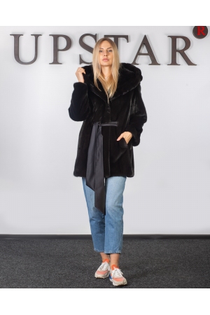 Шуба из норки