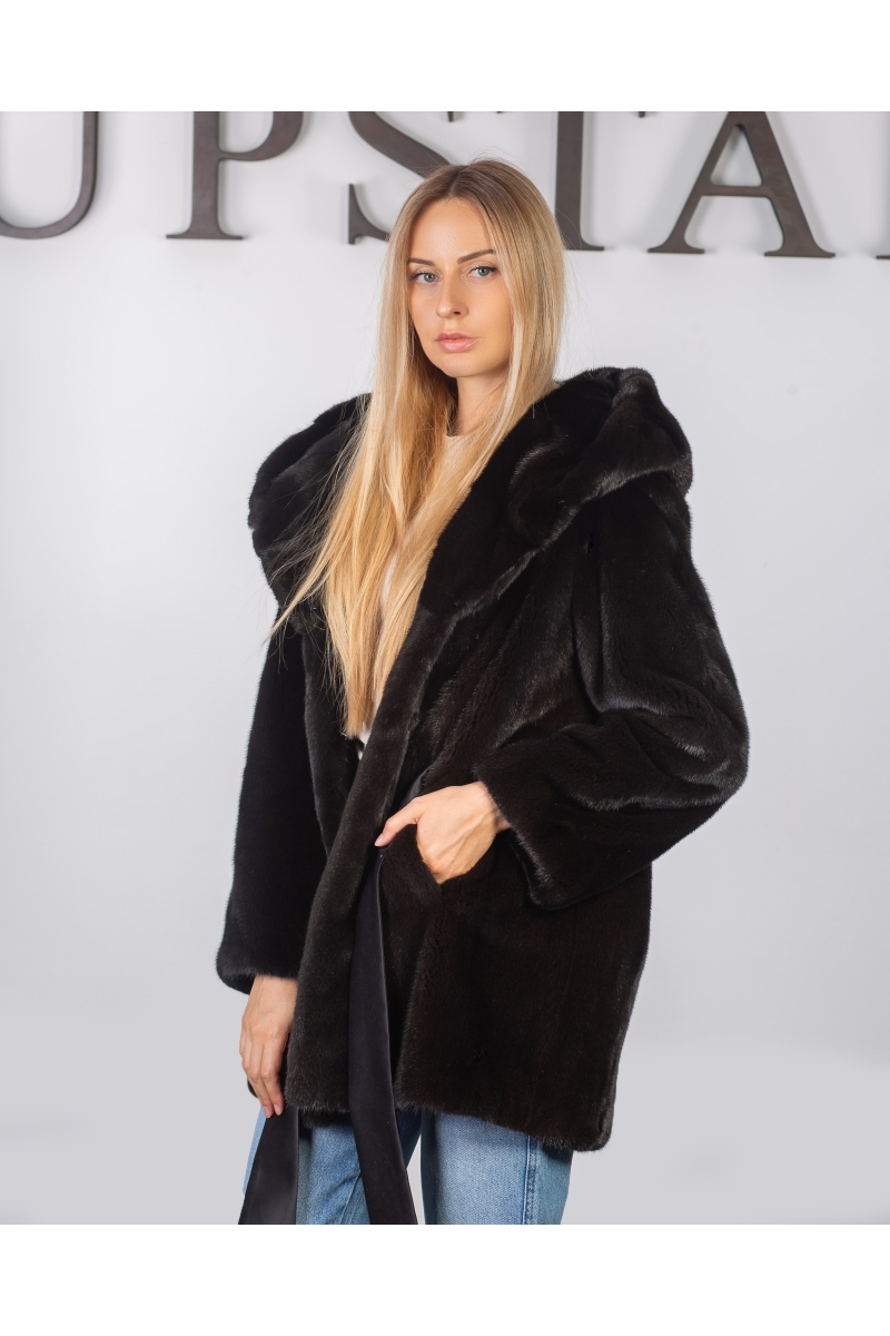 Фото - Шуба з норки 