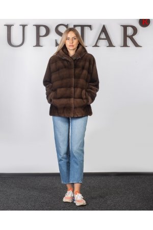 Шуба из норки