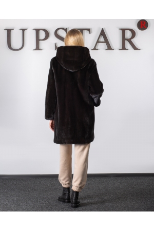 Шуба из норки