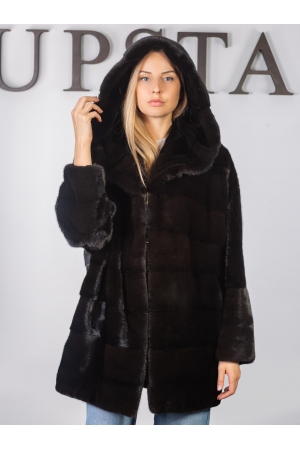 Шуба из норки