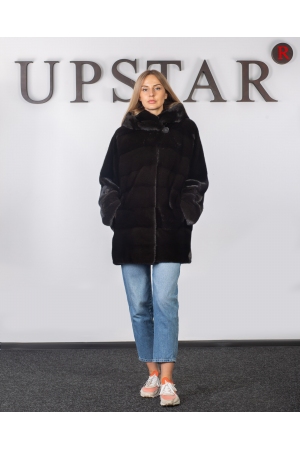 Шуба из норки