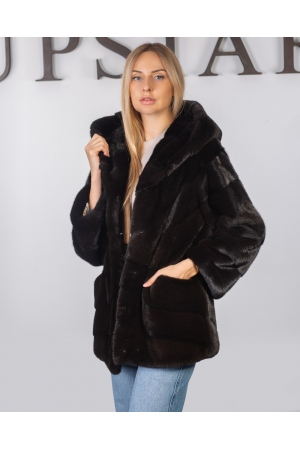 Шуба из норки