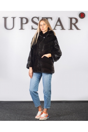 Шуба из норки