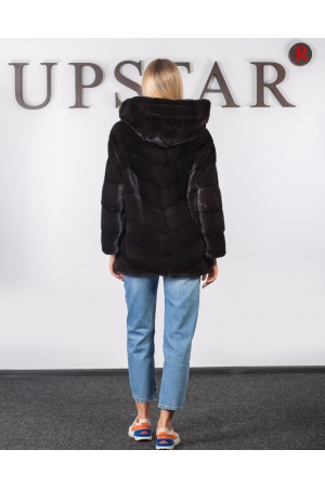 Шуба из норки