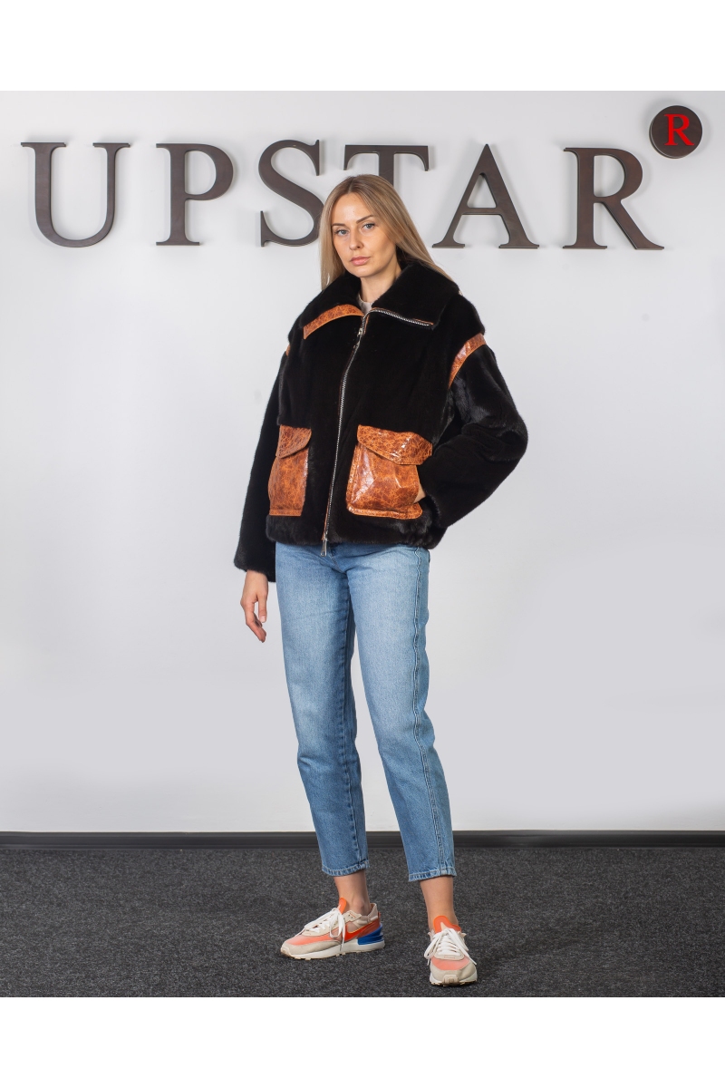 Fur coat 01-05-732- SBV-LTHR