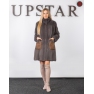 Fur coat 01-05-736-Grey