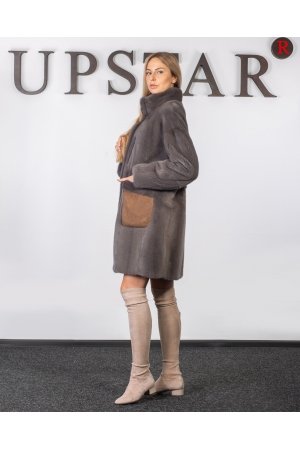 Шуба из норки