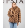 Шуба из куницы 01-05-653 04- MRTbrn