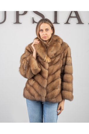 Фото - Шуба из куницы (1143)