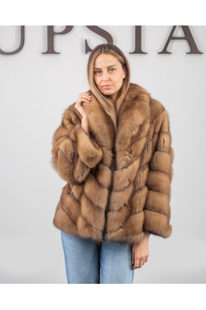 Шуба из куницы