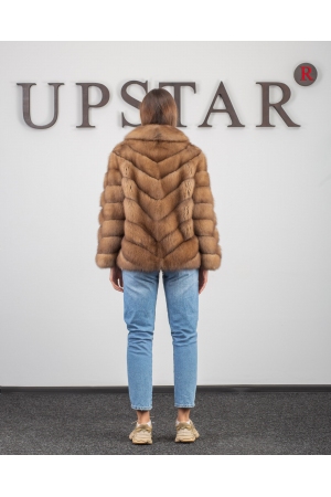 Шуба из куницы