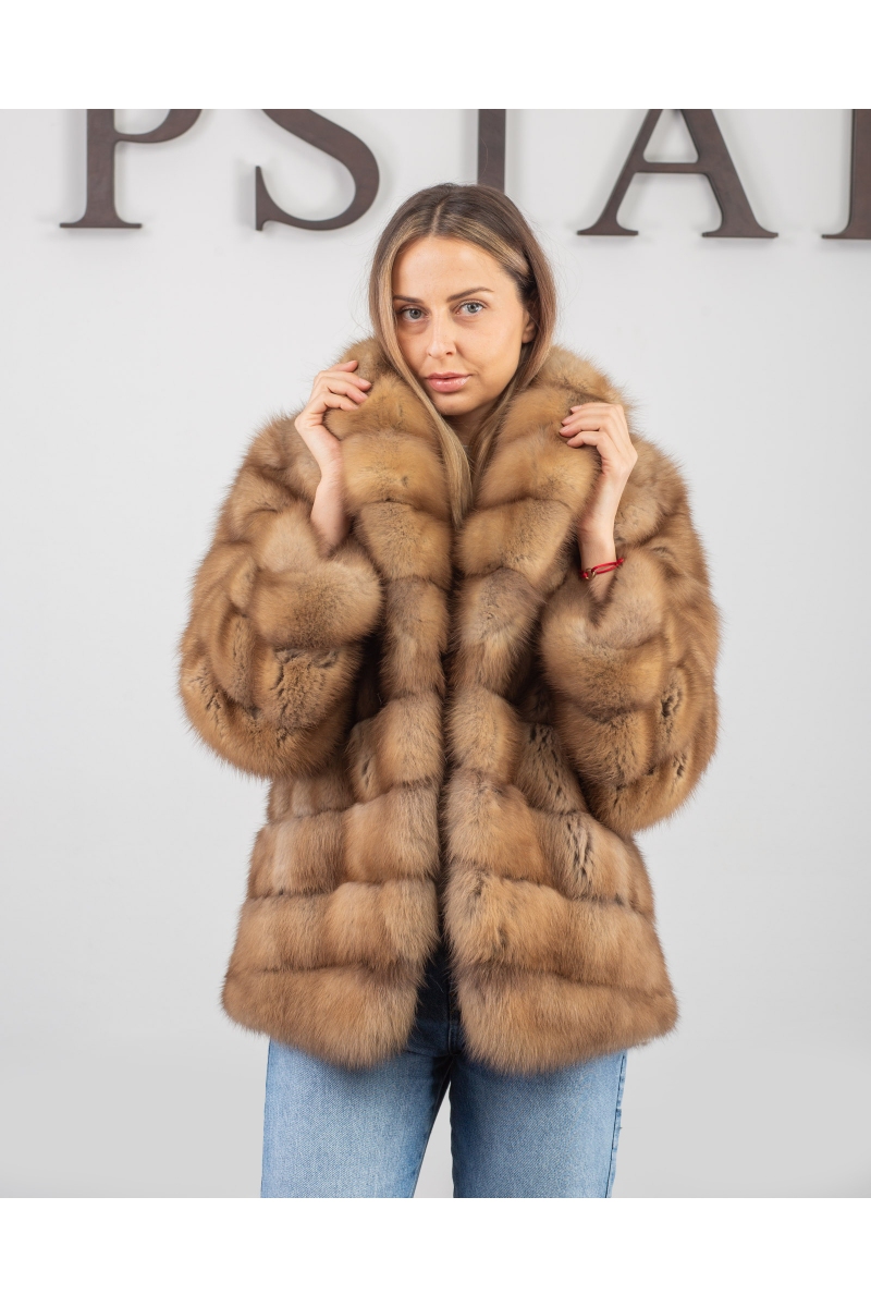 Шуба із куниці, фото 3, ціна