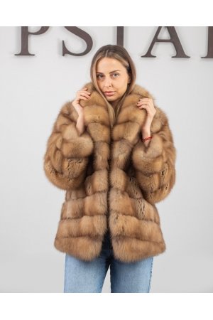 Шуба из куницы