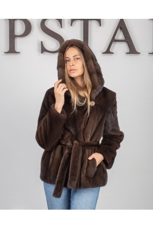 Шуба из норки