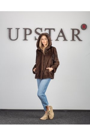 Шуба из норки