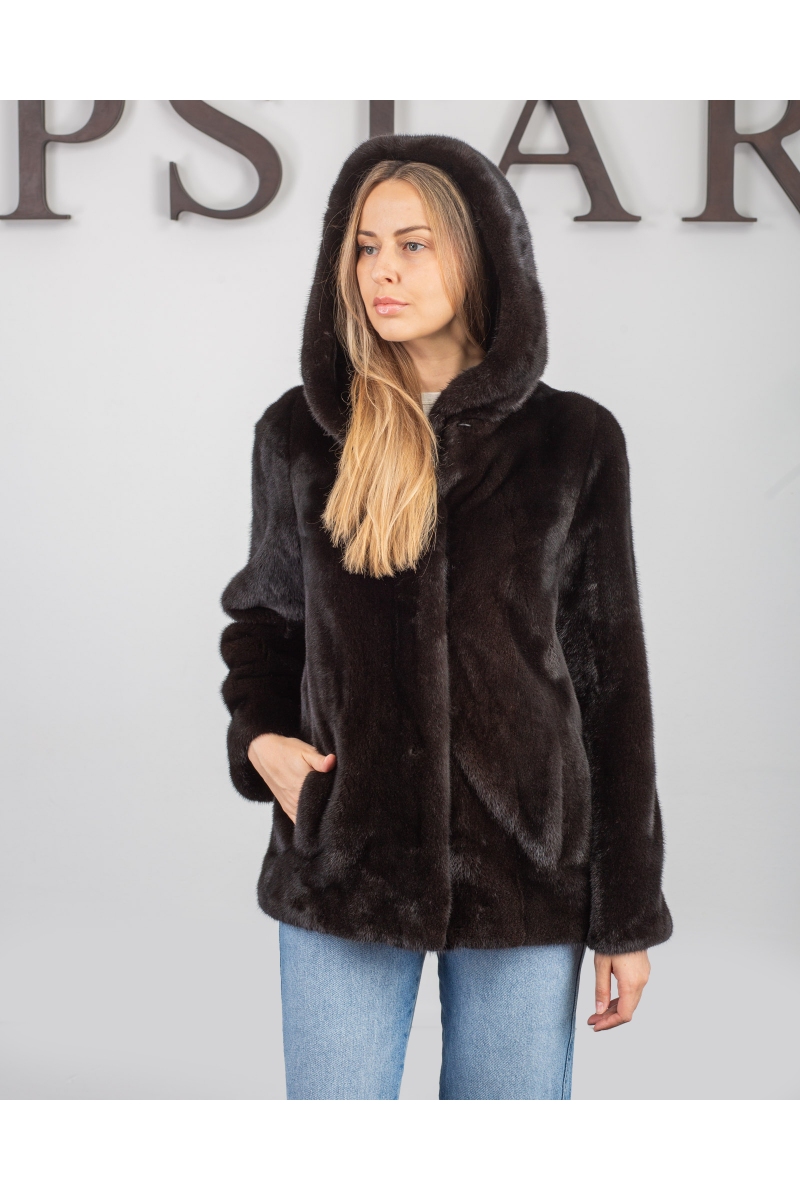 Фото - Шуба з норки 