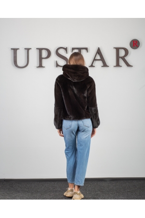 Шуба из норки