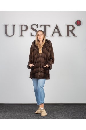 Шуба из норки