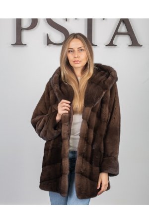 Шуба из норки