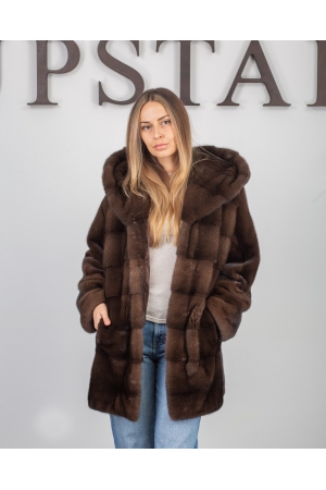 Шуба из норки