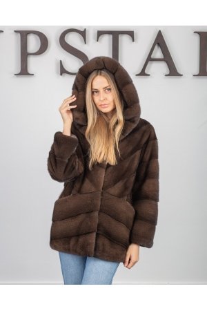 Шуба из норки