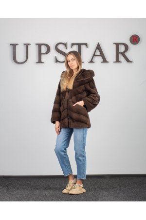 Шуба из норки