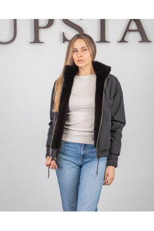 Шуба из норки