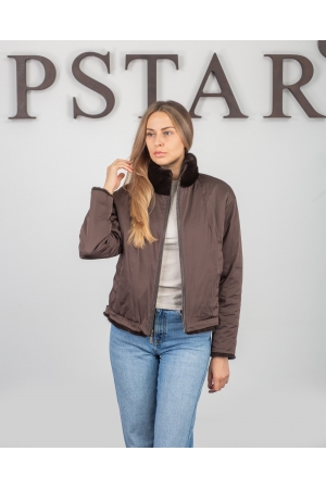 Шуба из норки