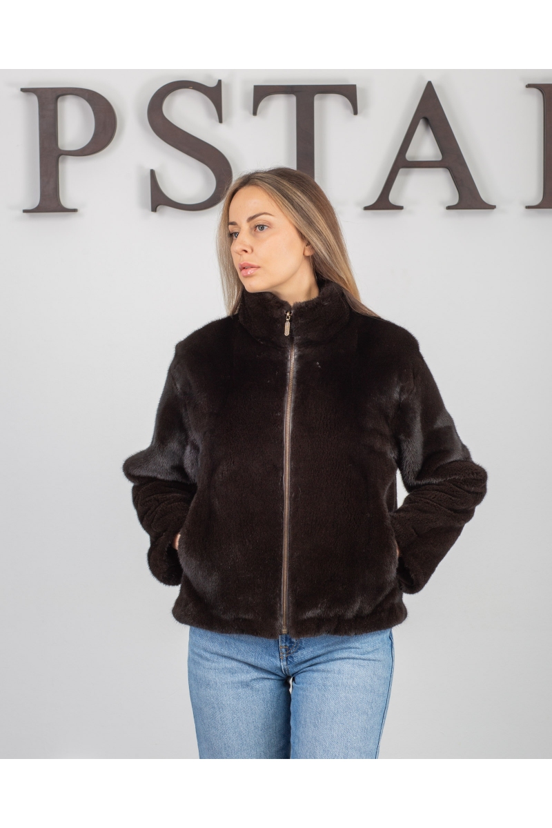 Фото - Шуба з норки 