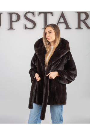 Шуба из норки