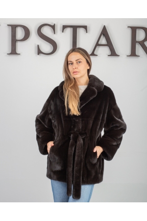 Шуба из норки